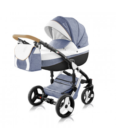 Детская коляска Mirelo Venezia Premium Black 2 в 1